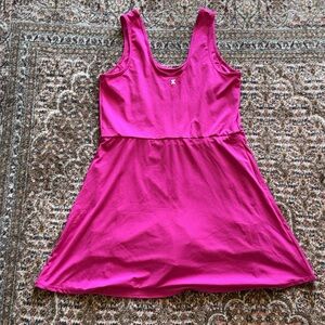 Xersion Women's Quick-Dri Active Dress Attached Shorts Neon Berry NEW SZ Large